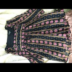 Modcloth retro dress, airy fabric size 6.